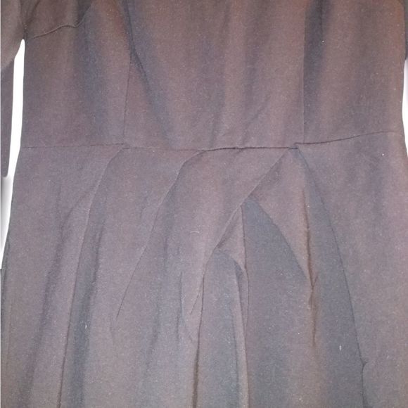 Forever 21 Cute Black Dress with Sheer Long Sleeves .          🖤🖤 - Picture 7 of 10